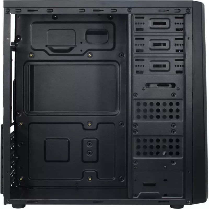 PC korpuss Inter-Tech B-30 Midi Tower melns