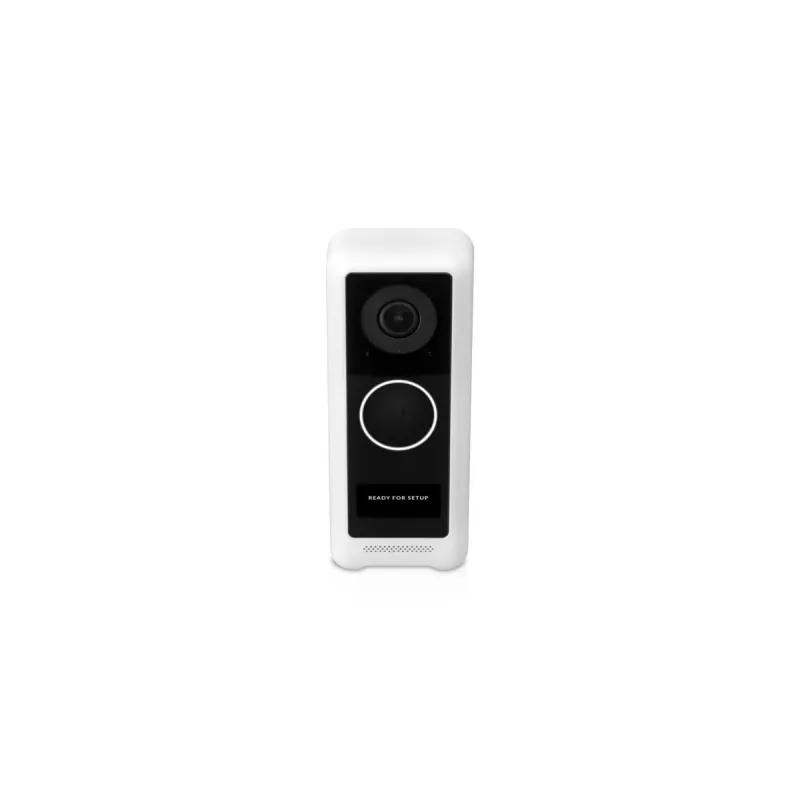 IP kamera UBIQUITI UniFi Protect G4 — 5 MP, 1600×1200 @30fps, Wi‑Fi 5, IPX4, AC 16–24 V, polikarbonāta korpuss