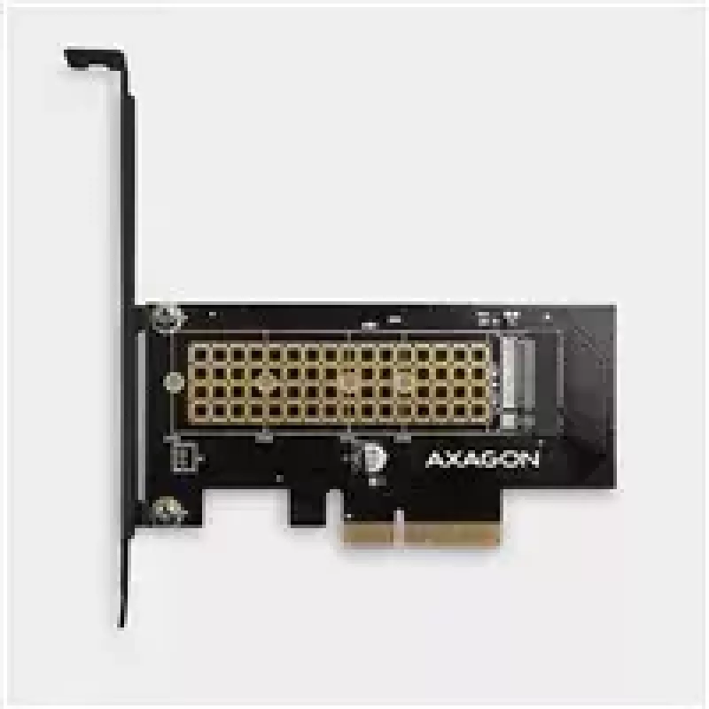 AXAGON ECO PCEM2-N PCIE NVME M.2 adapteris iekšējais adapteris PCI-Express x4 NVMe M.2 SSD cietā diska pievienošanai datoram