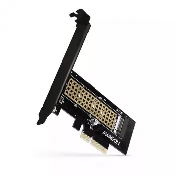 AXAGON ECO PCEM2-N PCIE NVME M.2 adapteris iekšējais adapteris PCI-Express x4 NVMe M.2 SSD cietā diska pievienošanai datoram