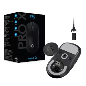 LOGITECH Gaming Mouse - Pro X Superlight Wireless - Melns