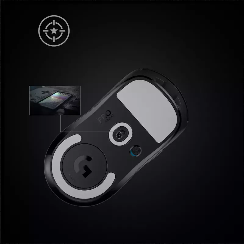 LOGITECH Gaming Mouse - Pro X Superlight Wireless - Melns