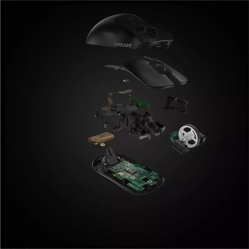 LOGITECH Gaming Mouse - Pro X Superlight Wireless - Melns