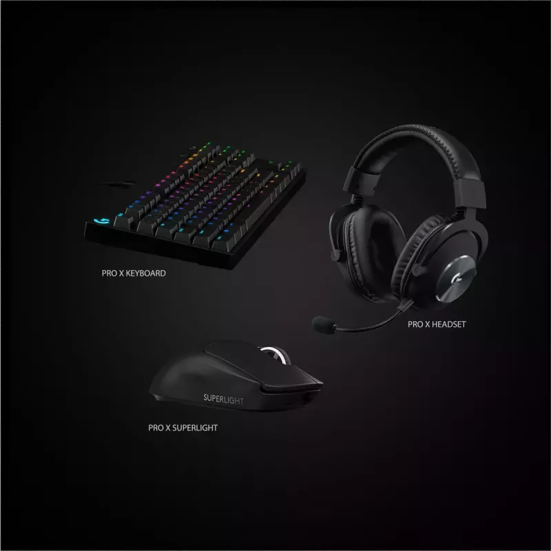 LOGITECH Gaming Mouse - Pro X Superlight Wireless - Melns