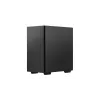 PC korpuss DeepCool MACUBE 110 Midi Tower Melns — microATX/Mini-ITX, rūdīts stikls, atbalsta GPU 320 mm, CPU dzesētāju 165 mm
