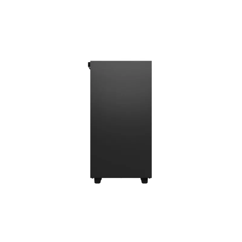 PC korpuss DeepCool MACUBE 110 Midi Tower Melns — microATX/Mini-ITX, rūdīts stikls, atbalsta GPU 320 mm, CPU dzesētāju 165 mm