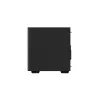 PC korpuss DeepCool MACUBE 110 Midi Tower Melns — microATX/Mini-ITX, rūdīts stikls, atbalsta GPU 320 mm, CPU dzesētāju 165 mm