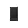 PC korpuss DeepCool MACUBE 110 Midi Tower Melns — microATX/Mini-ITX, rūdīts stikls, atbalsta GPU 320 mm, CPU dzesētāju 165 mm