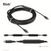 CLUB3D USB 3.2 Gen2 Type C to C Active Bi-directional kabelis 8K60Hz M/M 5m/16.4ft