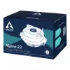 ARCTIC Alpine 23 - Compact AMD CPU-Cooler Processor Air cooler 9 cm Aluminium, Melns 1 gab.