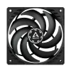 ARCTIC P12 Slim PWM PST spiediena optimizēts 120 mm PWM ventilators ar integrētu Y-kabeli