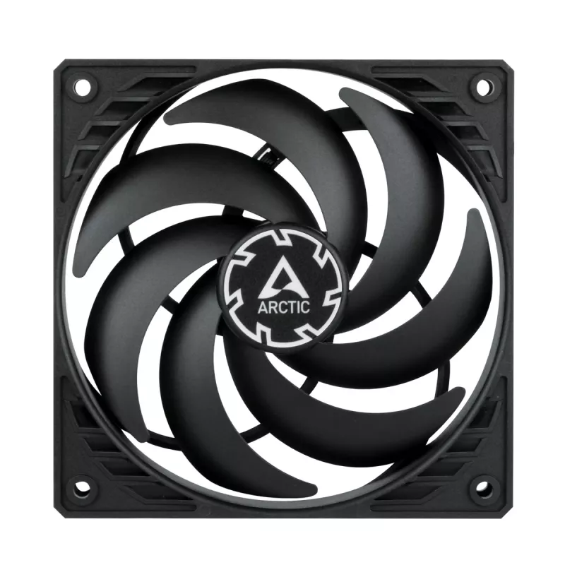 ARCTIC P12 Slim PWM PST spiediena optimizēts 120 mm PWM ventilators ar integrētu Y-kabeli