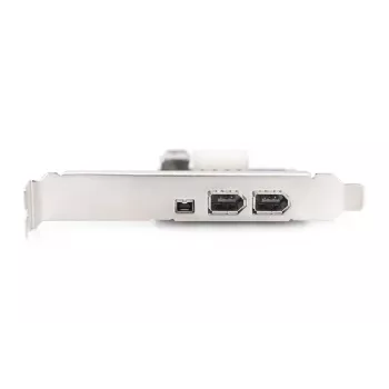 DIGITUS IEEE 1394a interfeisa karte, Pci-e, 3 porti, 1x ext. 1394mini, 2x ext. 1394a porti