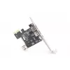 DIGITUS IEEE 1394a interfeisa karte, Pci-e, 3 porti, 1x ext. 1394mini, 2x ext. 1394a porti