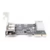 DIGITUS IEEE 1394a interfeisa karte, Pci-e, 3 porti, 1x ext. 1394mini, 2x ext. 1394a porti
