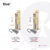 CLUB3D USB3.2 Gen1 Type-C uz Dual Link DVI-D HDCP OFF versijas aktīvais adapters M/F Apple Cinema Displays