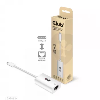 USB3.2 Gen1 Type-C uz Gigabit Ethernet adapteris CLUB3D CAC-1519