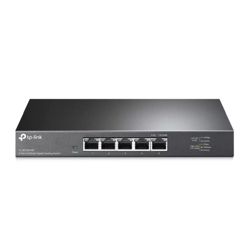 Nepārvaldāms slēdzis TP-Link TL-SG105-M2 5 portu 2.5G galddatora slēdzis