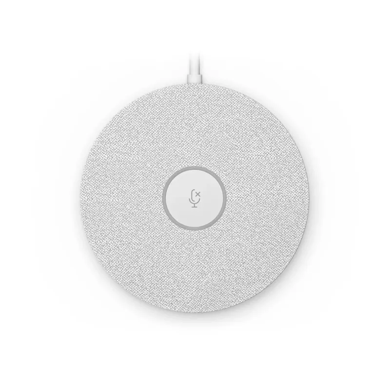 Logitech Rally Mic Pod, balta