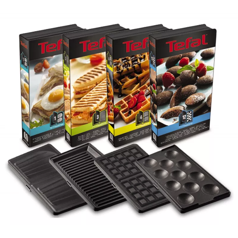 Tefal SW854D sviestmaižu cepējs 700 W melns, nerūsējošais tērauds