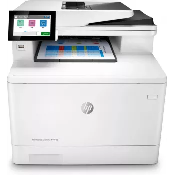 HP Krāsa LaserJet Enterprise MFP M480f, lāzers, krāsu druka, 600 x 600 DPI, A4, tiešā drukāšana, balta, melna