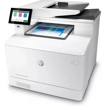 HP Krāsa LaserJet Enterprise MFP M480f, lāzers, krāsu druka, 600 x 600 DPI, A4, tiešā drukāšana, balta, melna
