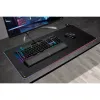 Spēļu peles paliktnis CORSAIR MM700 RGB — 930×400 mm, 4 mm biezums, gumijas pamatne, ar USB darbināms LED fona apgaismojums, melns