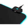 Spēļu peles paliktnis CORSAIR MM700 RGB — 930×400 mm, 4 mm biezums, gumijas pamatne, ar USB darbināms LED fona apgaismojums, melns