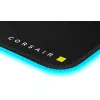Spēļu peles paliktnis CORSAIR MM700 RGB — 930×400 mm, 4 mm biezums, gumijas pamatne, ar USB darbināms LED fona apgaismojums, melns