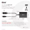 Active adapter DisplayPort to Dual Link DVI-D CLUB3D CAC-1010-A, DisplayPort to DVI-D + USB, 0.6 m
