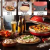 Picu krāsns Ariete 0909/10 1200 W Melns Sarkans 1 pica 33 cm