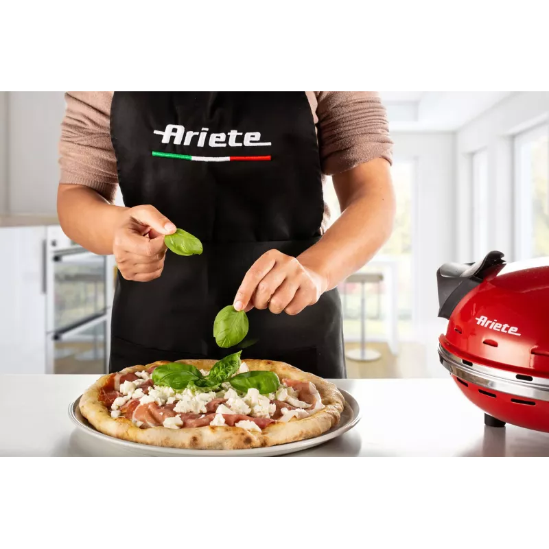 Picu krāsns Ariete 0909/10 1200 W Melns Sarkans 1 pica 33 cm