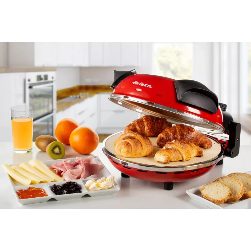 Picu krāsns Ariete 0909/10 1200 W Melns Sarkans 1 pica 33 cm