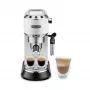 Espresso automāts De’Longhi EC 685.W — pusautomātisks, 1,1 L ūdens tvertne, 15 bāri, termobloks, tvaika putotājs