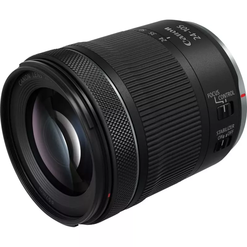 Canon EOS RP + RF 24-105mm F4-7.1 IS STM MILC 26.2 MP CMOS 6240 x 4160 pikseļi Melns