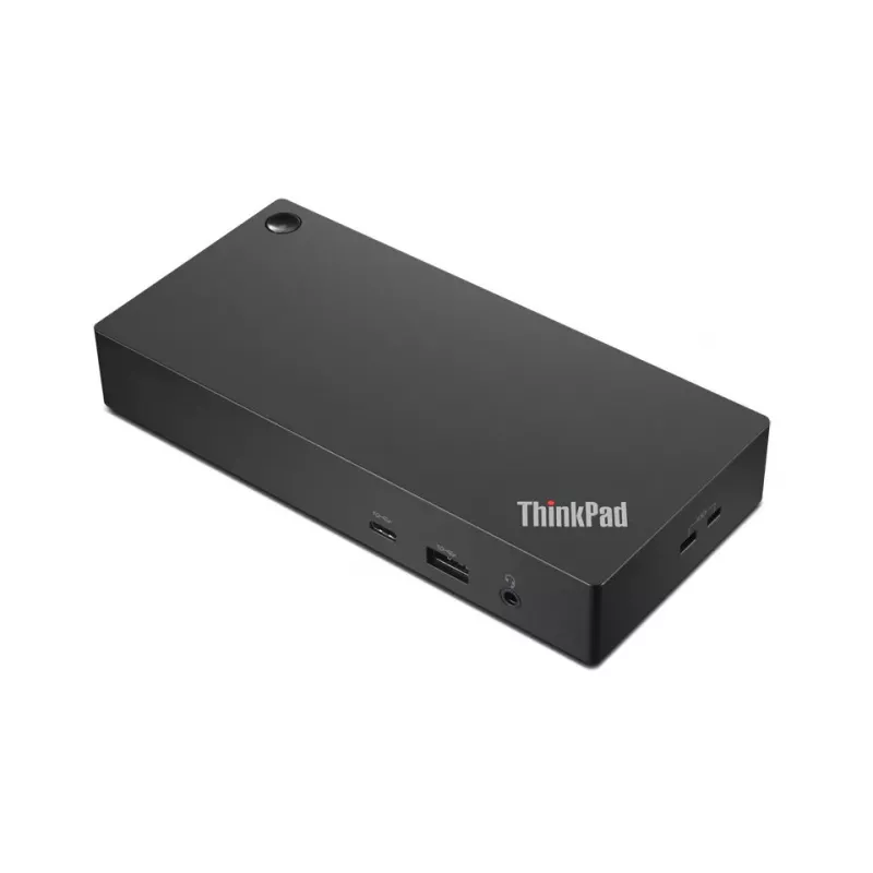 Lenovo ThinkPad Universal USB-C dokstacija, vadu, USB 3.2 Gen 1 (3.1 Gen 1) Type-C, melna