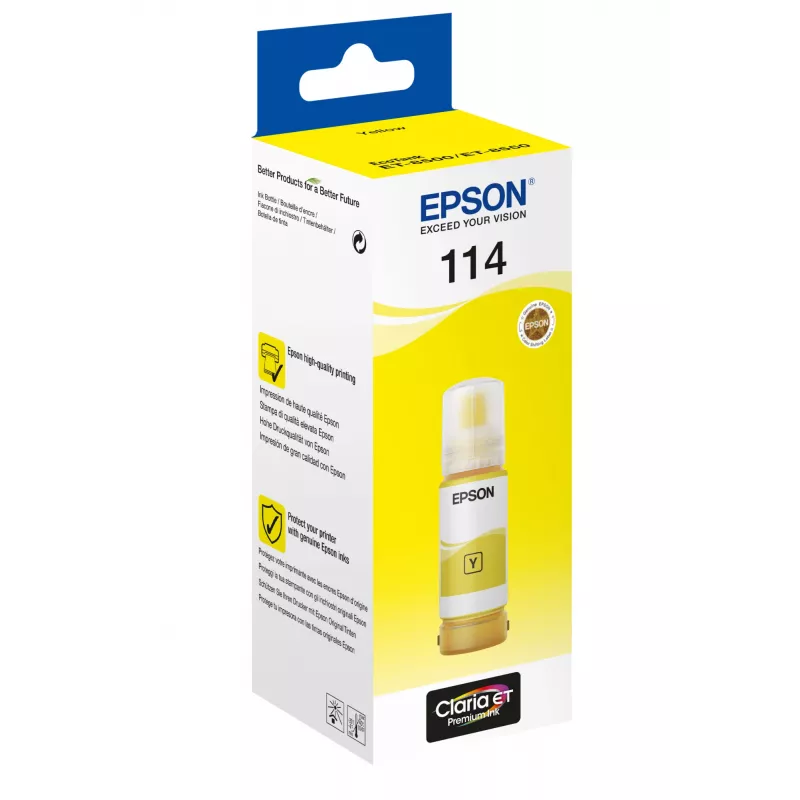 Cartridge Epson 114 70ml dzeltena