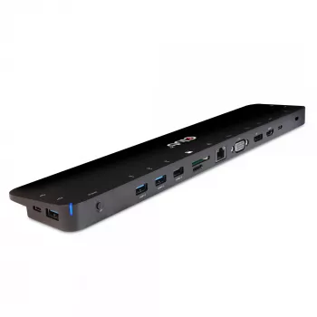 CLUB3D USB Type C 3.2 Gen1 Triple Display Dynamic PD Charging Dock 100W PD lādētāja dokstacija