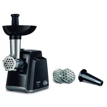 Tefal NE105838 gaļas maļamā mašīna 1400 W Melna, nerūsējošais tērauds