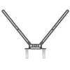 Monitora stiprinājums Logitech TV Mount for Video Bars, melns, VESA-saderīgs