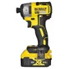 Bezvadu elektroinstrumentu kombinētais komplekts DeWalt DCK266P2T — 18V, 2×5.0Ah akumulatori, trieciengrieznis un kombinētais urbis, lādētājs, kaste