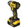 Bezvadu elektroinstrumentu kombinētais komplekts DeWalt DCK266P2T — 18V, 2×5.0Ah akumulatori, trieciengrieznis un kombinētais urbis, lādētājs, kaste