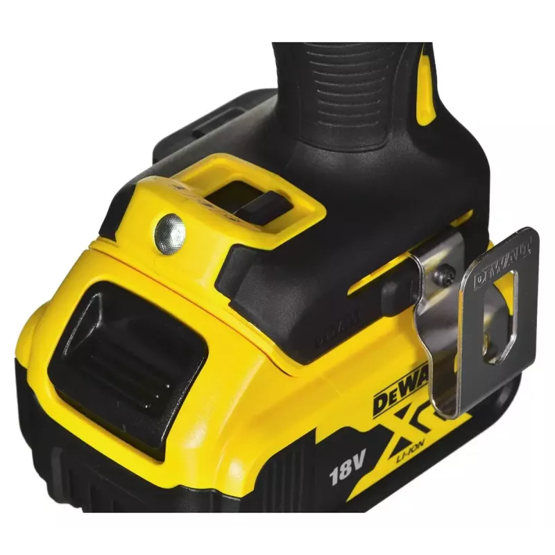 Bezvadu elektroinstrumentu kombinētais komplekts DeWalt DCK266P2T — 18V, 2×5.0Ah akumulatori, trieciengrieznis un kombinētais urbis, lādētājs, kaste