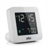 Braun BC09-DCF digitālais modinātājpulkstenis balts