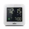 Braun BC09-DCF digitālais modinātājpulkstenis balts