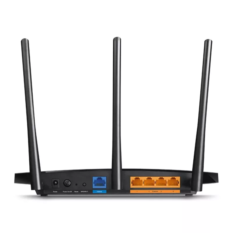 TP-Link Archer A8 bezvadu maršrutētājs Gigabit Ethernet divjoslu (2.4 GHz / 5 GHz) Melns
