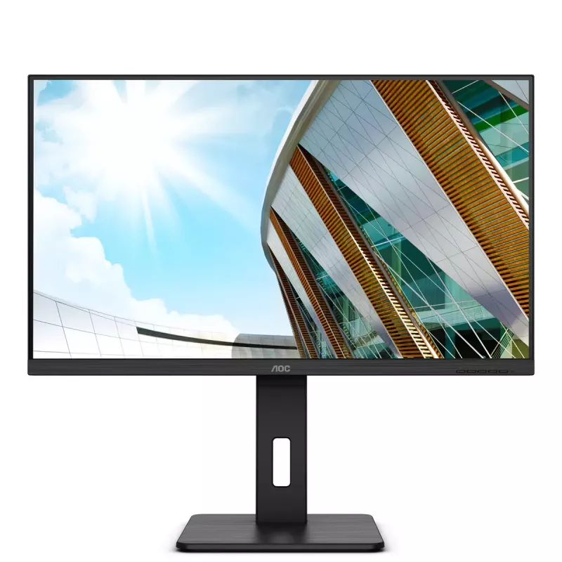 AOC P2 U32P2 datora monitors 80 cm (31,5 collas) 3840 x 2160 pikseļi 4K Ultra HD LED Melns