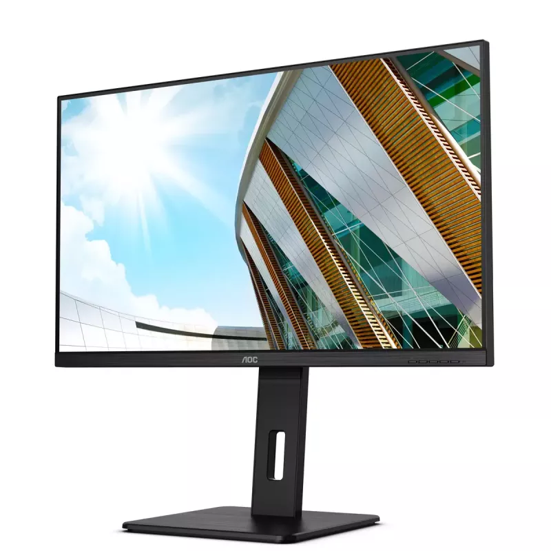 AOC P2 U32P2 datora monitors 80 cm (31,5 collas) 3840 x 2160 pikseļi 4K Ultra HD LED Melns