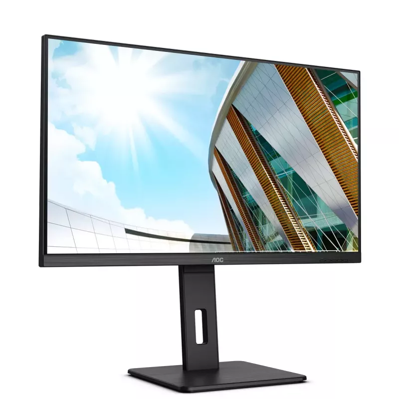 AOC P2 U32P2 datora monitors 80 cm (31,5 collas) 3840 x 2160 pikseļi 4K Ultra HD LED Melns