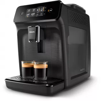 Espresso automāts Philips EP1200/00 — pilnībā automātisks, 1,8 L ūdens tvertne, 15 bāri, keramikas dzirnaviņas, 275 g pupiņu tvertne